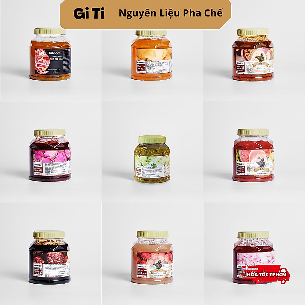 [Chính Hãng] Mứt Boduo Đầy Đủ Vị - Sốt Boduo Jam 1kg