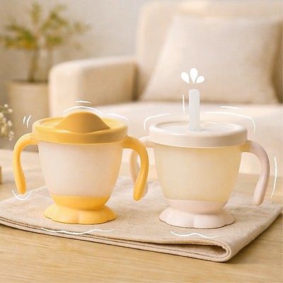 Cốc tập uống đa năng Mother-K Hàn Quốc