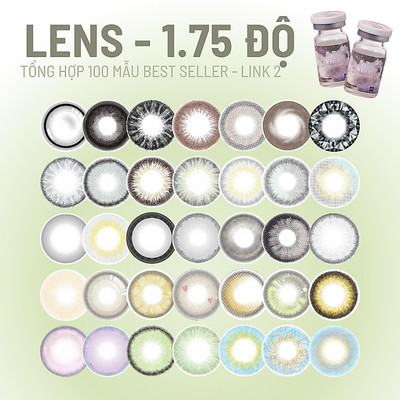 [SALE-1.75 độ] Tổng hợp lens mắt cận 1.75 độ bán chạy nhất, hsd 6 tháng - thương hiệu LUNA EYES