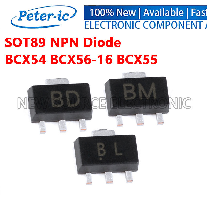 (5-20 chiếc) BCX54 BXC56-16 BXC55 BD BL BM SOT89 Diode SMD NPN Transistor Thương hiệu mới