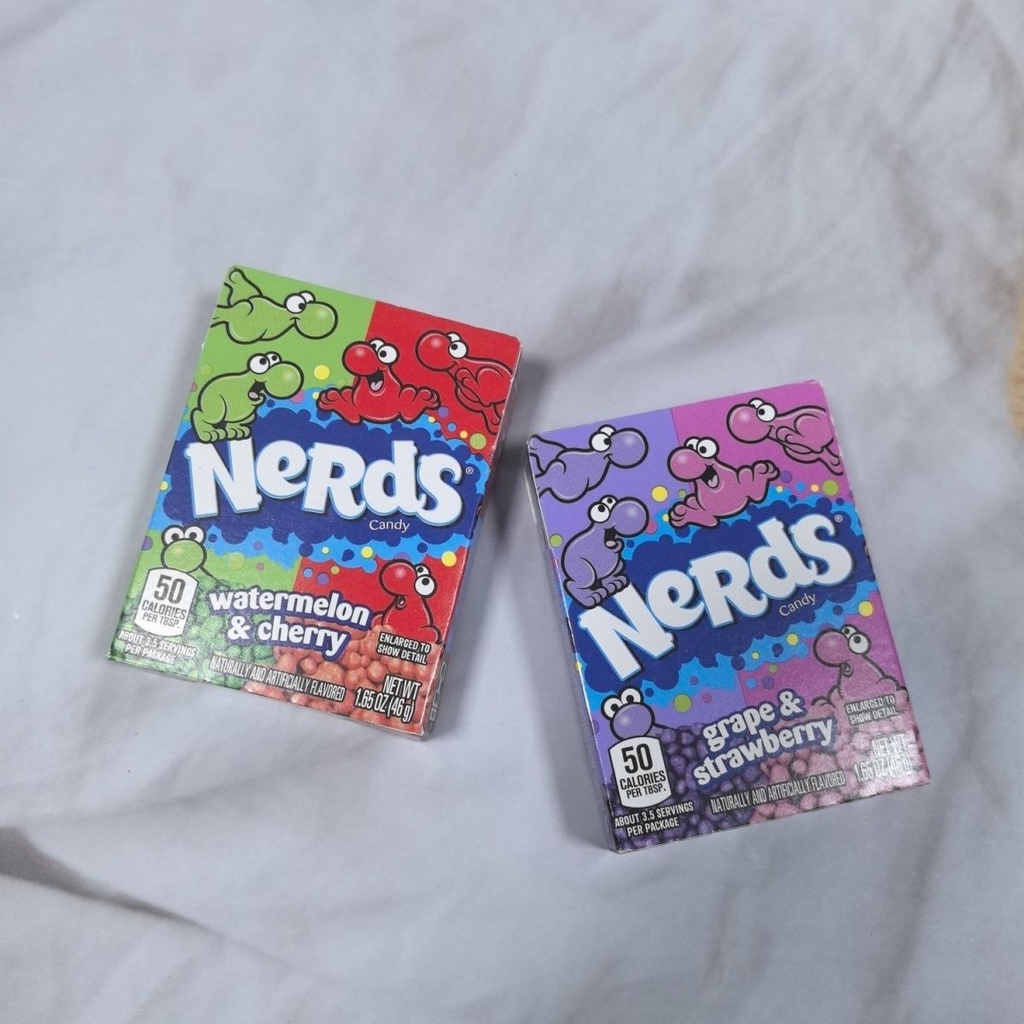 Kẹo Nhập Khẩu NeRds Kẹo NeRds Kẹo Cầu Vồng Hương Nho Dâu Hạt Kẹo Nhai Kẹo lsh260626