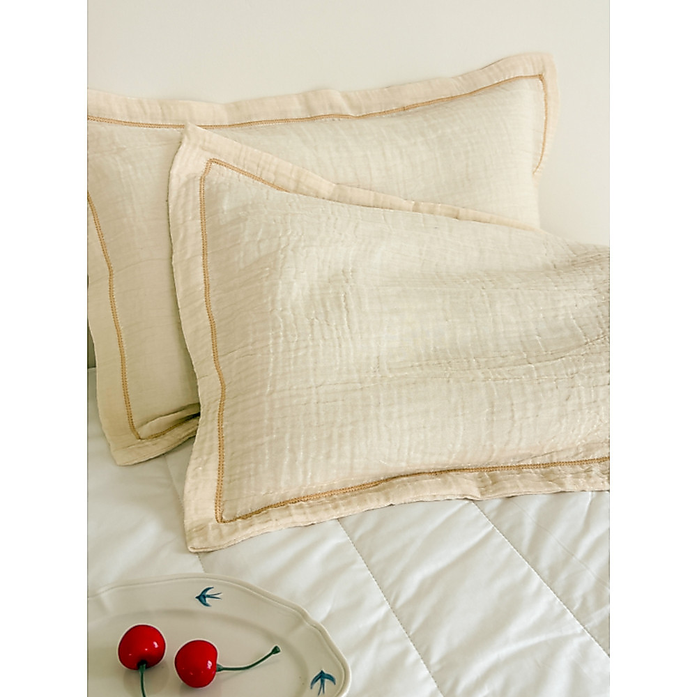 Sợi Cotton Nguyên Chất Nhăn Gối Trẻ Em 30x50 Vỏ Gối Cho Bé 50x80 Cực Lớn Người Lớn Gối Lõi Lót Cặp