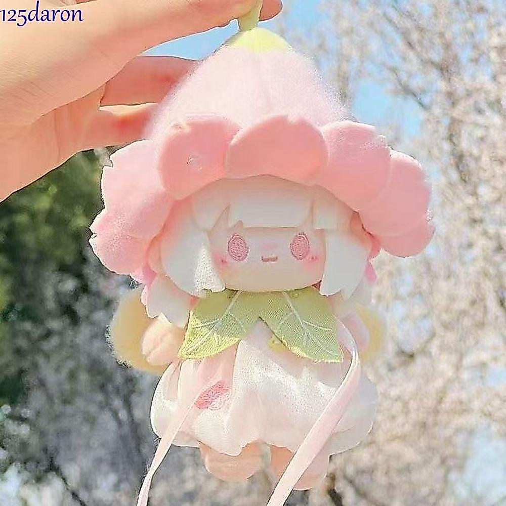 DARON1 10cm Quần Áo Búp Bê Cotton, Mũ Hoa Có Cánh Quần Áo Búp Bê Trang Phục, DIY Quần Áo Sáng Tạo Ng