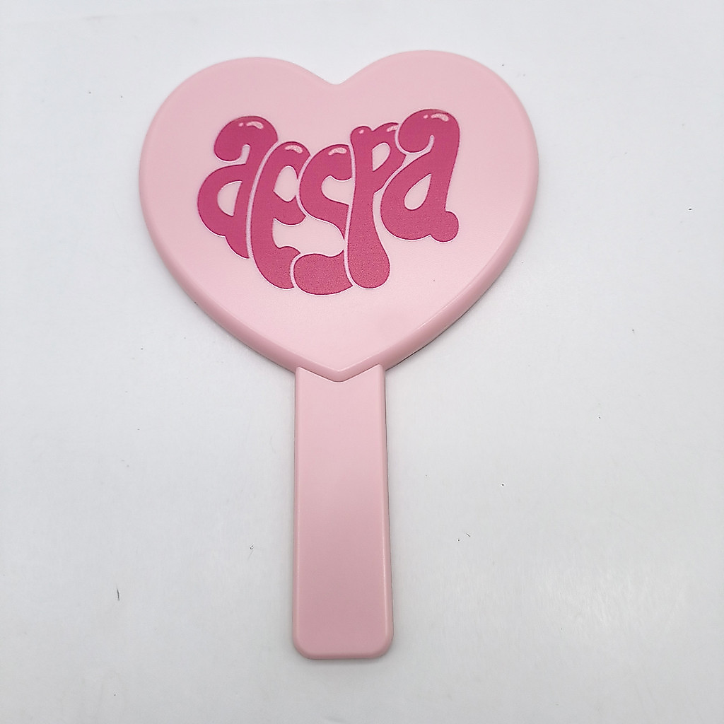 AESPA KARINA KARINA GISELLE Minhyun WINTERNING Trang Điểm Tay Cầm Gương 415lpoi