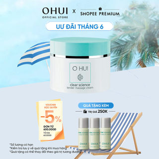 Kem massage cấp ẩm OHUI Clear Science Tender Massage Cream 230g