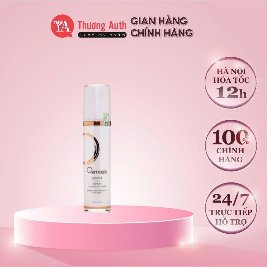 [HÀNG CÔNG TY] Xịt Khoáng Phục Hồi Và Làm Dịu Da Osmosis Boost Peptide Activating Mist 80ml
