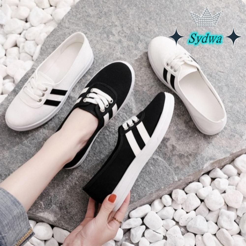 Giày thể thao nữ SYDWA, Giày thông thường thoáng khí thời trang, Giày thể thao chạy bộ cổ thấp thoải mái