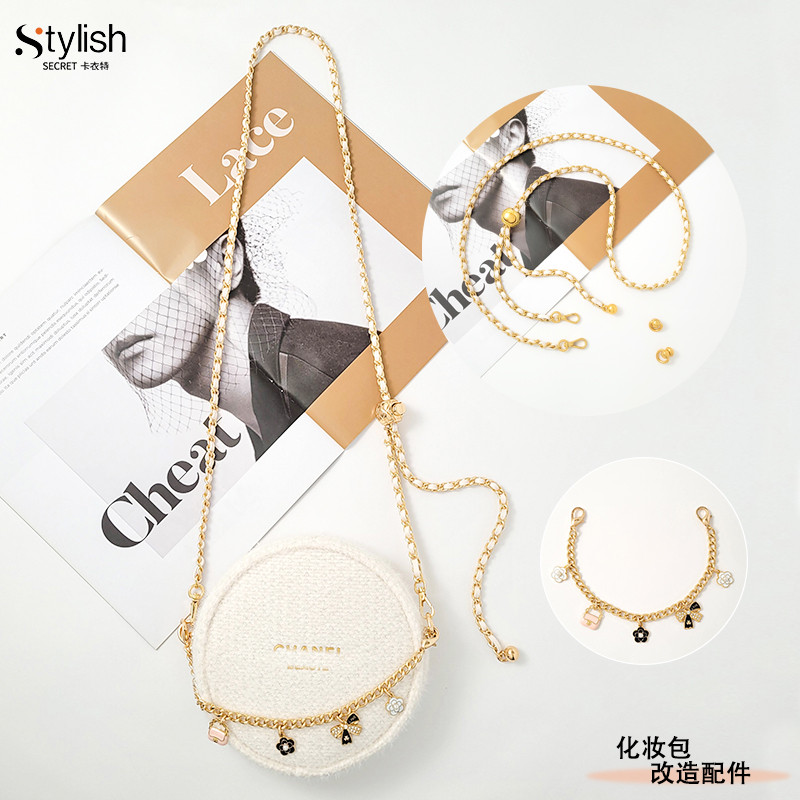 Thích hợp cho chanel Túi Đựng Mỹ Phẩm Túi Son Môi Biến Đổi Dây Xích Phụ Kiện Chanel Giáng Sinh Sang 