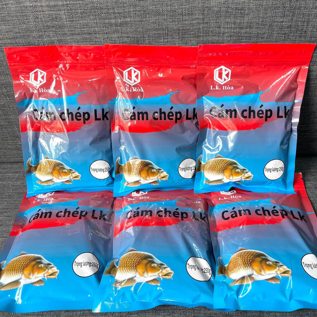 Mồi cám câu cá chép LK Hoà siệu nhậy