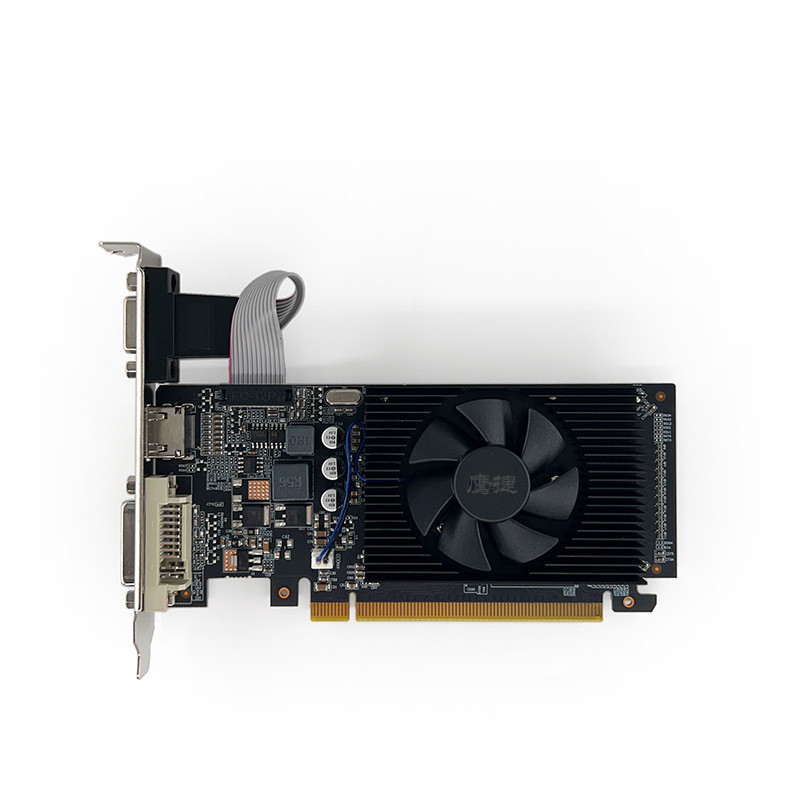 Eagle Jet GT610 1G DDR3 Card Đồ Họa 2G Thẻ Dao 4G Bán Chiều Cao Khung Xe Nhỏ Máy Tính Card Đồ Họa GT