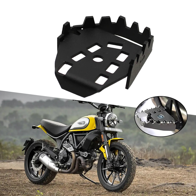 Dành Cho Ducati Scrambler 400 800 Scrambler800 Xe Máy Phía Sau Chân Phanh Đòn Bẩy Bàn Đạp Phóng To M