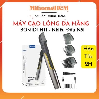  Máy Tẩy Lông BOMIDI HT1-Tông Đơ Cắt Tóc-Cạo Dâu Bằng Điện-Cạo Lông Tư Mật Siêu An Toàn. 