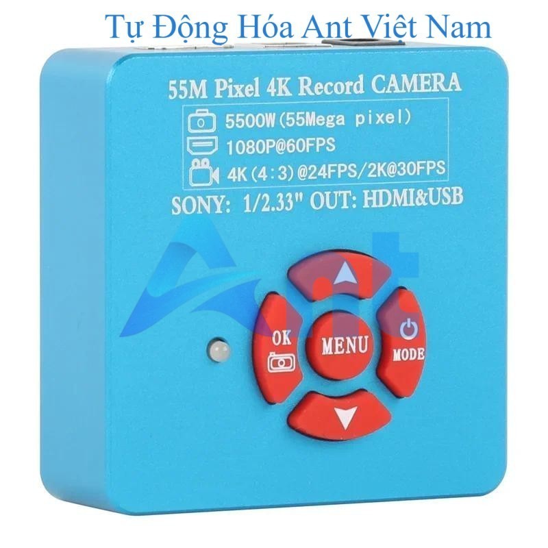 Eakins 55MP 4K 2K 1080P 60FPS HDMI USB Industrial Electronic Digital Video Soldering Microscope Came