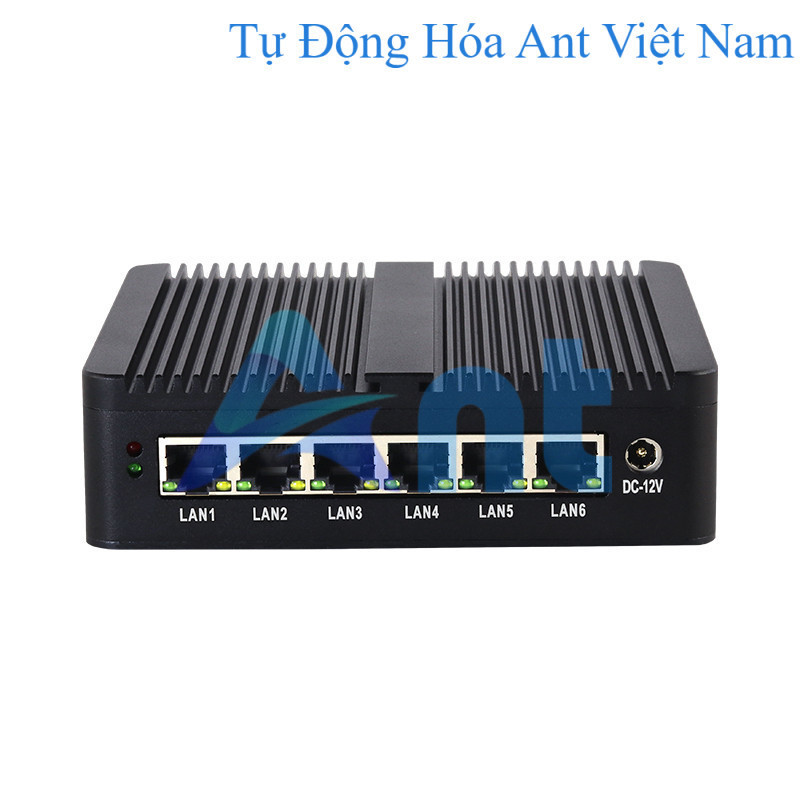 XCY Mini PC Intel Celeron j6412 Bộ vi xử lý 6x Intel i226v 2.5g Ethernet Hỗ trợ Windows Linux pfsens