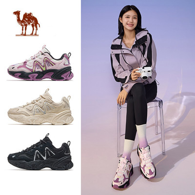 CAMEL CROWN  Giày Thể Thao Nữ Thoáng Khí - Tăng Chiều Cao, Phù Hợp Mặc Mỗi Ngày