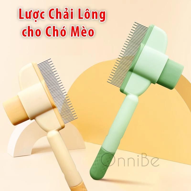 Lược thắt nút lông mèo, hiện vật lông nổi, lược mèo, lược tự làm sạch cho thú cưng, lược hàng, lược chó, lược