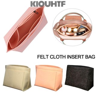 KIOUHTF Nỉ Chèn Túi Túi Mềm Di Động Ví Lót Cho Túi Longchamp