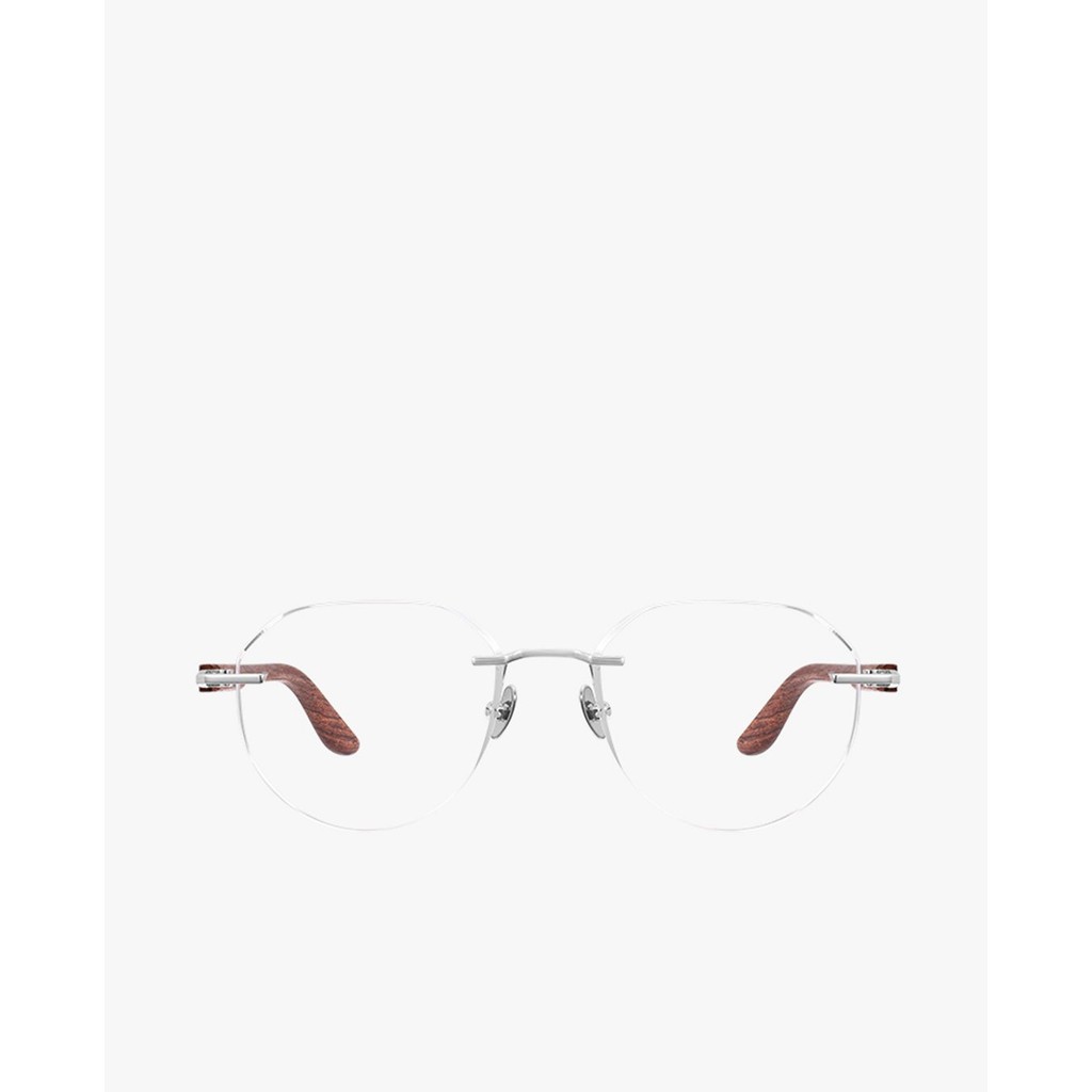 MUJOSH - Gọng kính đa giác unisex không viền MJ12FM1157-SLC1