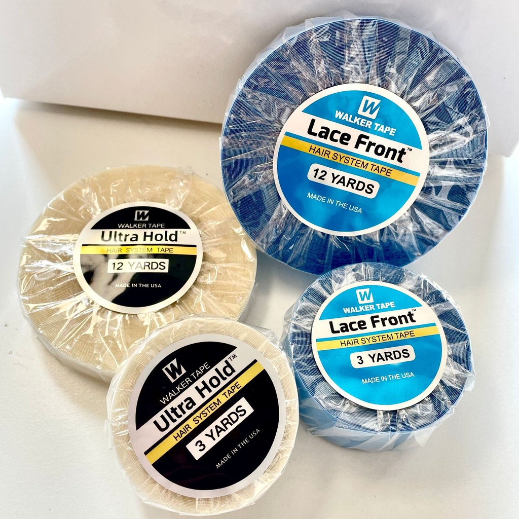 Spot Goods#Wig Glue Film Wig Glue Double-Sided Tape Hair Extension Tape Waterproof and Sweatproof Wi