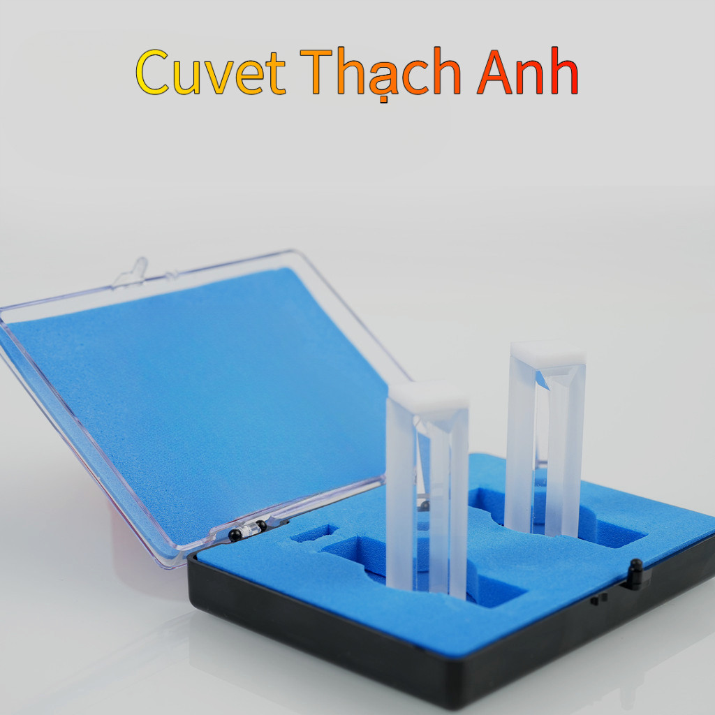 Cuvet Thạch Anh Bán Vi Hẹp 1-5mm - Giá Tốt Nhất Thị Trường | UV-Vis 190-2500nm | Tiết Kiệm Mẫu 90% |