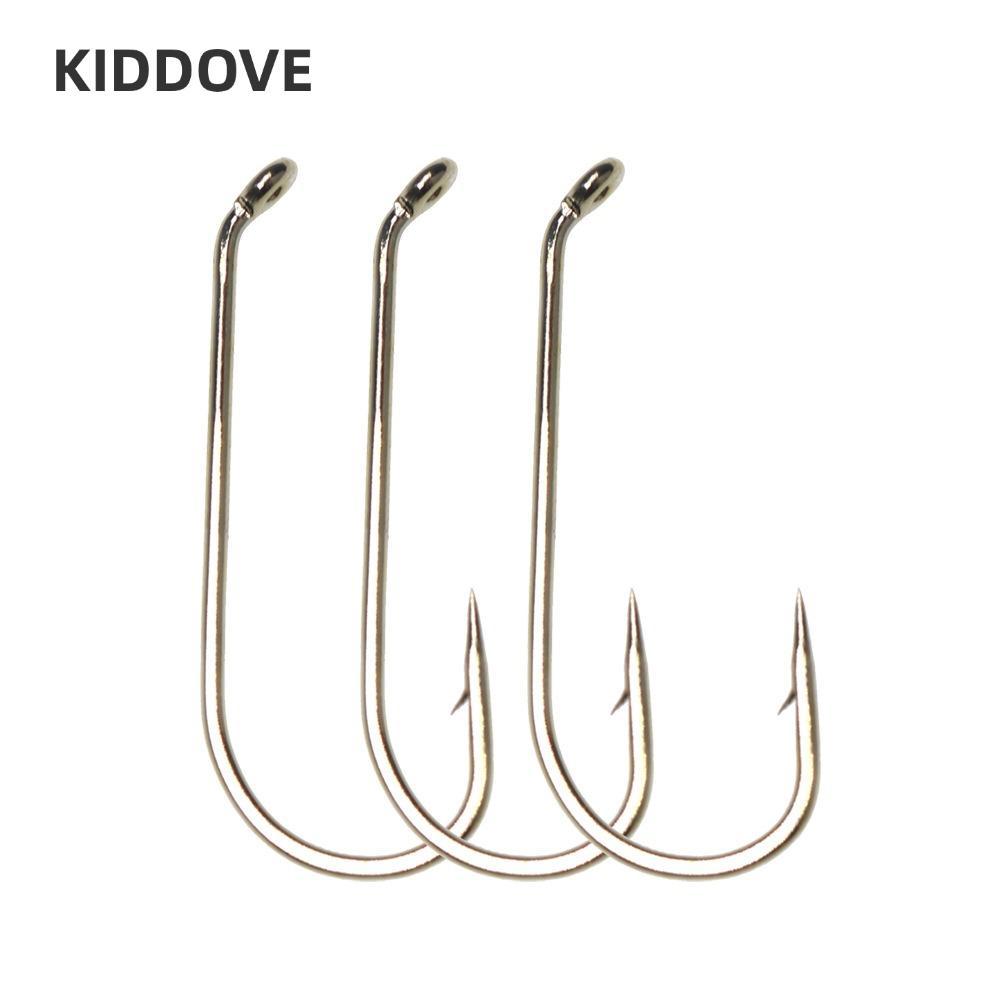 KIDDOVE Long Shank Fly Fish Hook, Dây dài Shank Fly Tying Hook, Tiêu chuẩn 2024 Caddis 8 # -22 # Fly
