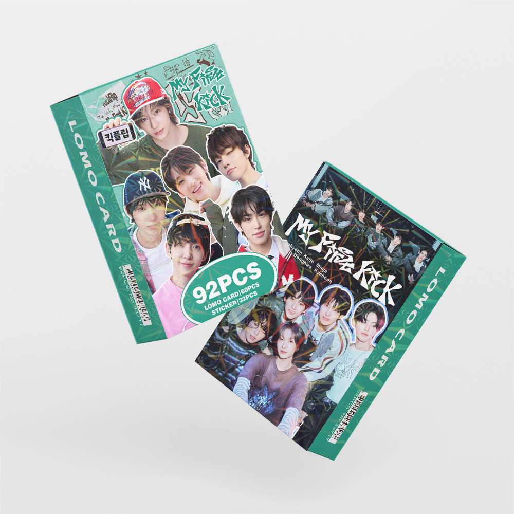 92 chiếc KickFlip Lomo Cards My First Kick Love Song Photocards KYEHOON DONGHWA JUWANG MINYE KEIJU D