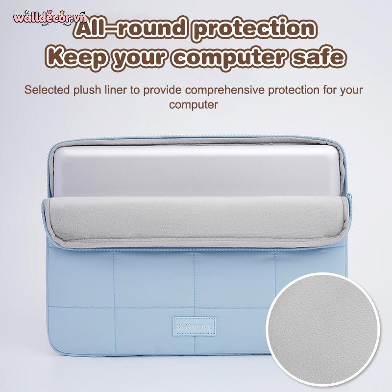 Wa Đơn Giản Chống Thấm Nước Laptop Túi Mềm Laptop Bao Du Lịch Laptop Case Portableputer Hộp Đựng 14 