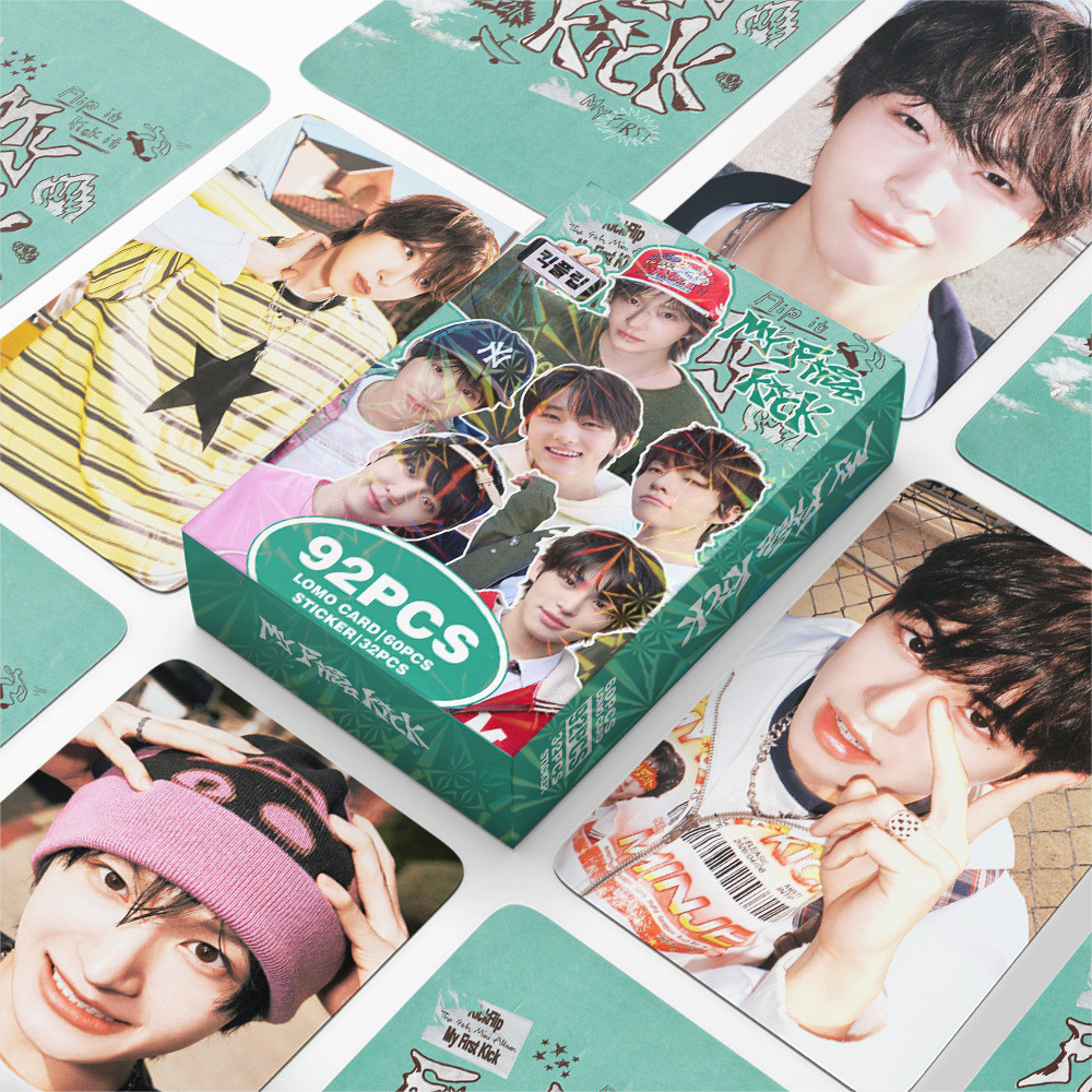 92 chiếc KickFlip Lomo Cards My First Kick Love Song Photocards KYEHOON DONGHWA JUWANG MINYE KEIJU D