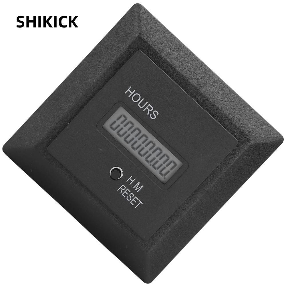 Đồng hồ đo giờ hiển thị kỹ thuật số SHIKICK, Hẹn giờ giờ giờ AC 100-240V HM-1R, Dụng cụ hẹn giờ có p