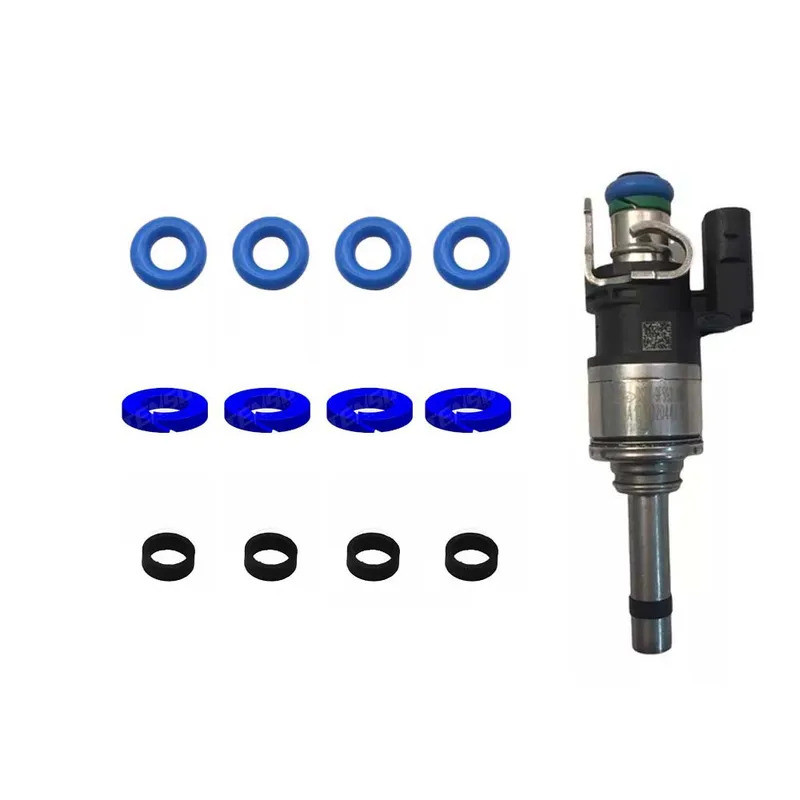 4 Bộ Kim Phun Nhiên Liệu DS7G-9F593-EA DS7G9F593EA Sửa Chữa Động Cơ Oring Bộ Dụng Cụ Tương Thích Với