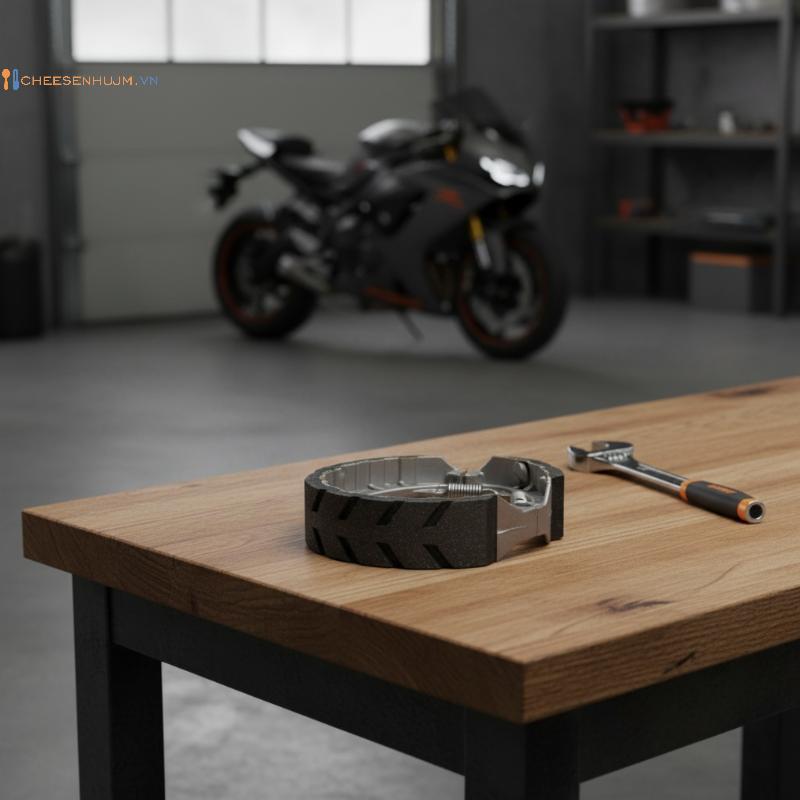 Cs Xe Máy Phanh Giày Má Phanh Áo CG125 Cho GY6 50 GY6 80 GY6 125 CG125 CG150 139QMB 152QMI 156FMI Xe