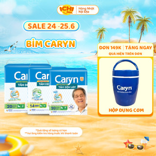 Tấm đệm lót Caryn siêu thấm giúp chống trào với công nghệ kháng khuẩn ngăn ngừa vi khuẩn và kiểm soát mùi hiệu quả