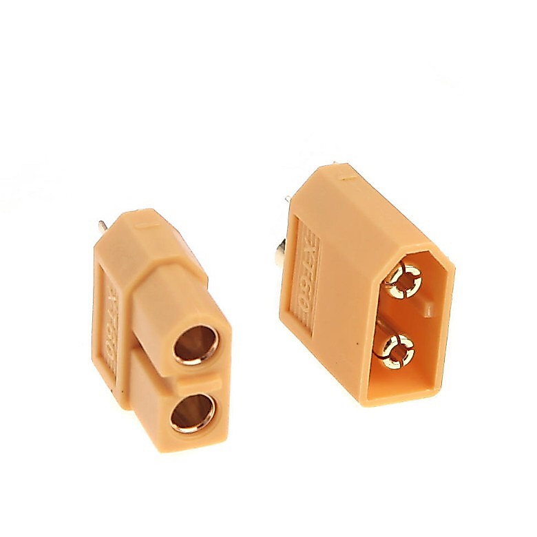Cặp đầu cắm jack (rắc, giắc) jack XT60 đực và cái (ES011C, ES011D)