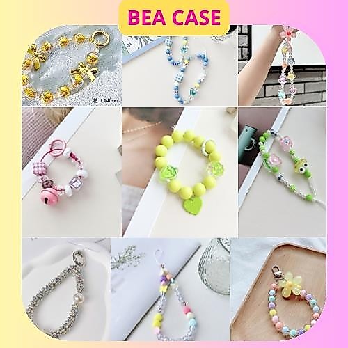 [42 mẫu] Dây đeo điện thoại thời trang chống rơi nhiều màu sắc phong cách Hàn Quốc BEA CASE