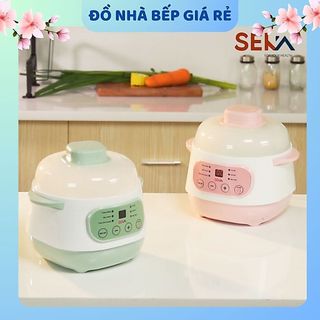 Nồi nấu cháo chậm Seka Cho bé ăn Dặm, nồi chưng yến hấp cách thuỷ cao cấp - Đồ nhà bếp giá rẻ