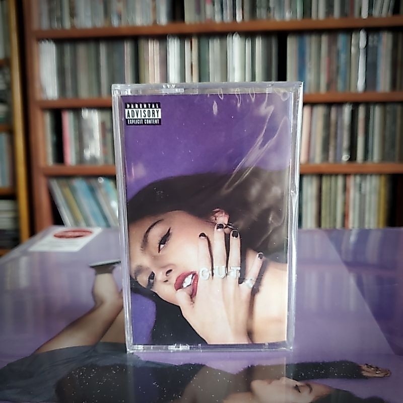 Olivia Rodrigo GUTS cassette băng tím