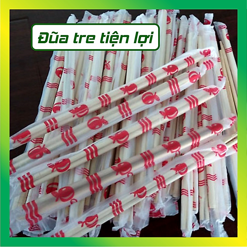 [ 5 bịch ] Đũa tre dúng 1 lần tiện dụng  - VUI VUI STORE
