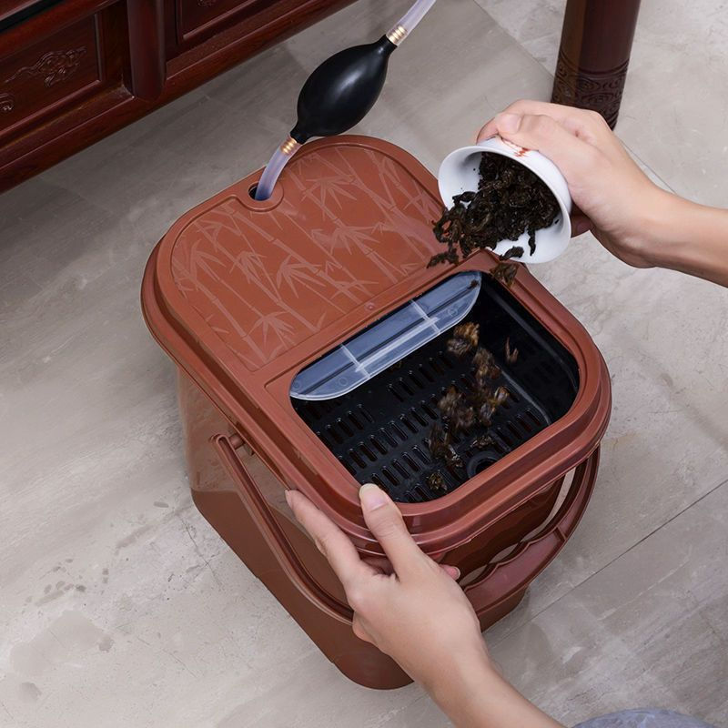 Small tea bucket with slag removal, accessories, tea tray, tea water bucket, Kung Fu tea water bucke