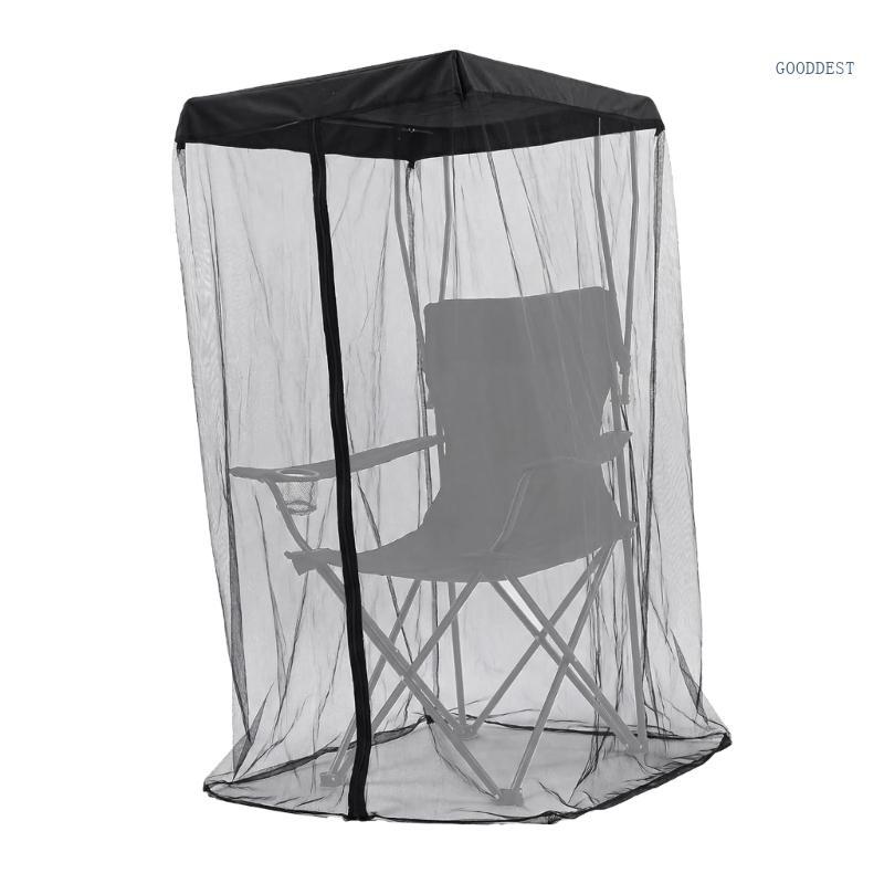 Outdoor Mosquitoes Net For Camping Chair Waterproof Roof And Zippered Door