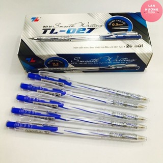  Bút bi thiên long tl-027 cao cấp loại 0.5mm hộp 20 bút 