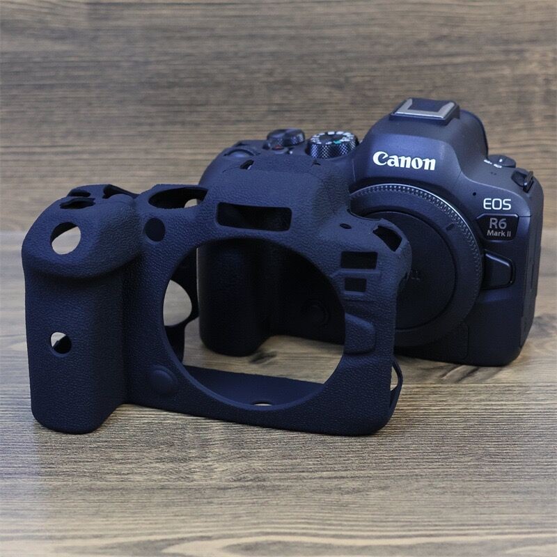 Ốp Lưng Silicon Cho Canon EOS R6 Mark II 2 Chống Bụi Chống Trầy Xước Máy Ảnh Mềm Dành Cho Canon R6 R