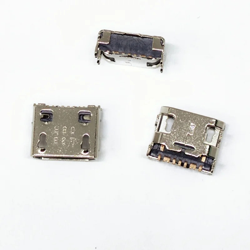 10-100 Chiếc Cổng Sạc USB Cho samsung Galaxy T555 P550 I699i T550 G355 G313 A8 A8000 A8009 J1 J120 J