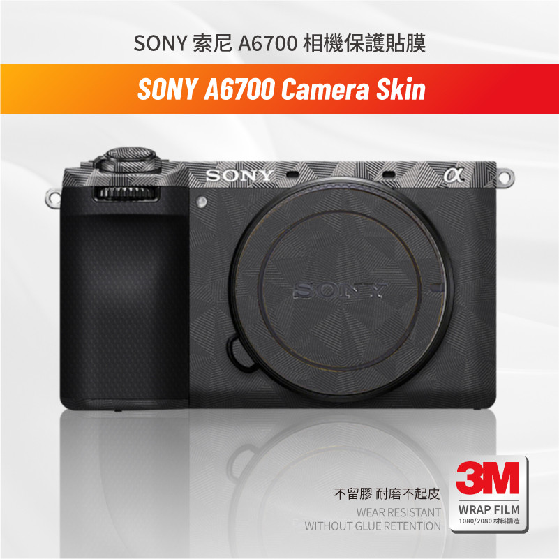 Miếng dán Skin 3M , cao cấp cho máy ảnh SONY A6700 Miếng dán chống trầy