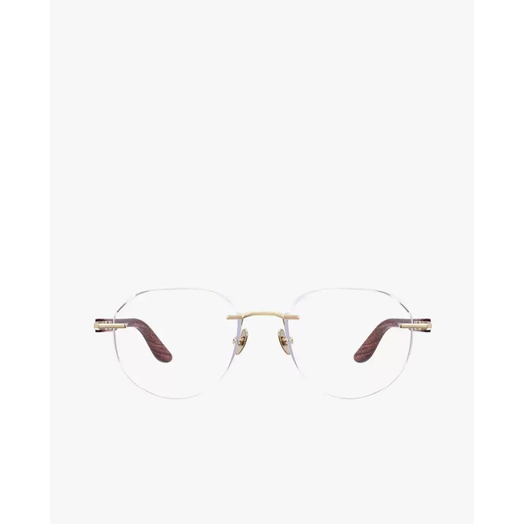 MUJOSH - Gọng kính đa giác unisex không viền MJ12FM1157-GDC2