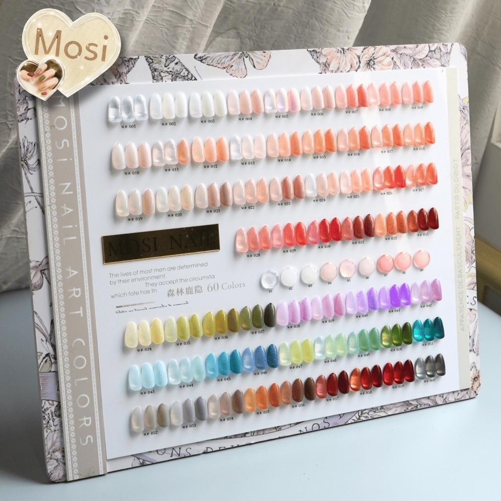 Fitomagia04 - SET sơn MOSI  60 Màu Sắc  + Tặng Bảng Màu