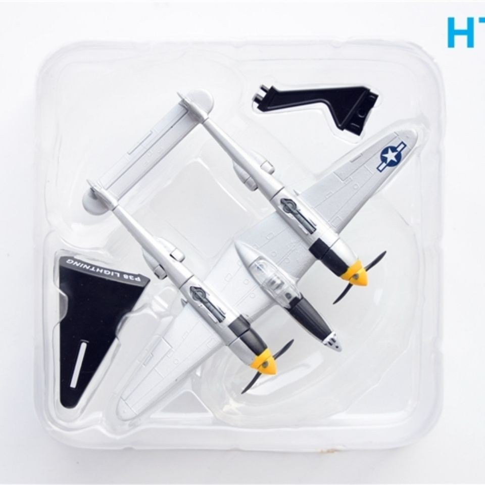 2025 Sản Phẩm Mới 1 / 115 Hợp Kim Máy Bay Mẫu Mỹ P38 Lightning Fighter Chiều Dài Thân 9,5cm20251004