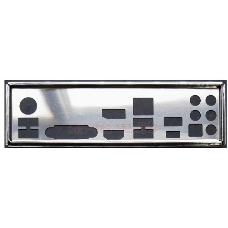 I / O IO Shield Blende BackPlate cho MSI Z390M MORTAR Bo mạch chủ Viền vách ngăn