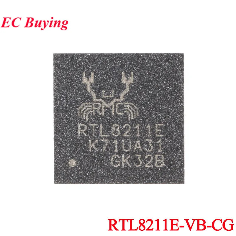 EC buying RTL8211E RTL8211E-VB-CG RTL8211 RTL 8211E QFN-48 Bộ điều khiển Ethernet Chip IC