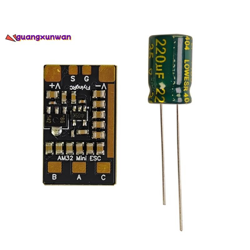 6-26V Đơn Vị Đơn Mini AM32 ESC 2-6S 40A 32-Bit Bộ Điều Khiển Tốc Độ Điện Tử Cho FPV Drone RC Xe Mô H
