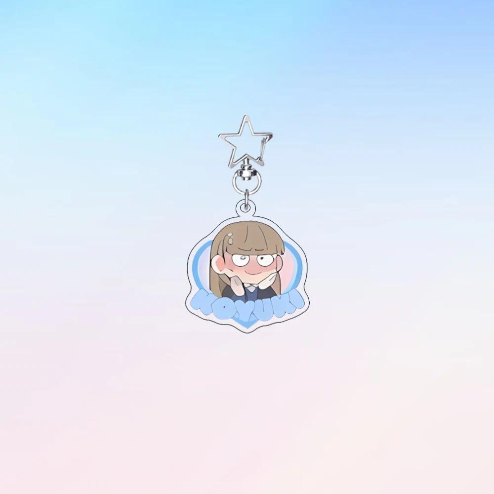 Anime The Ramparts of Ice móc khoáHikawa Koyuki Azumi Miki Acrylic Kawaii  Móc khóa Bag  Decor